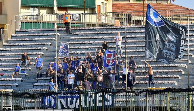 Tifosi azzurri a Pistoia 21.10.2018